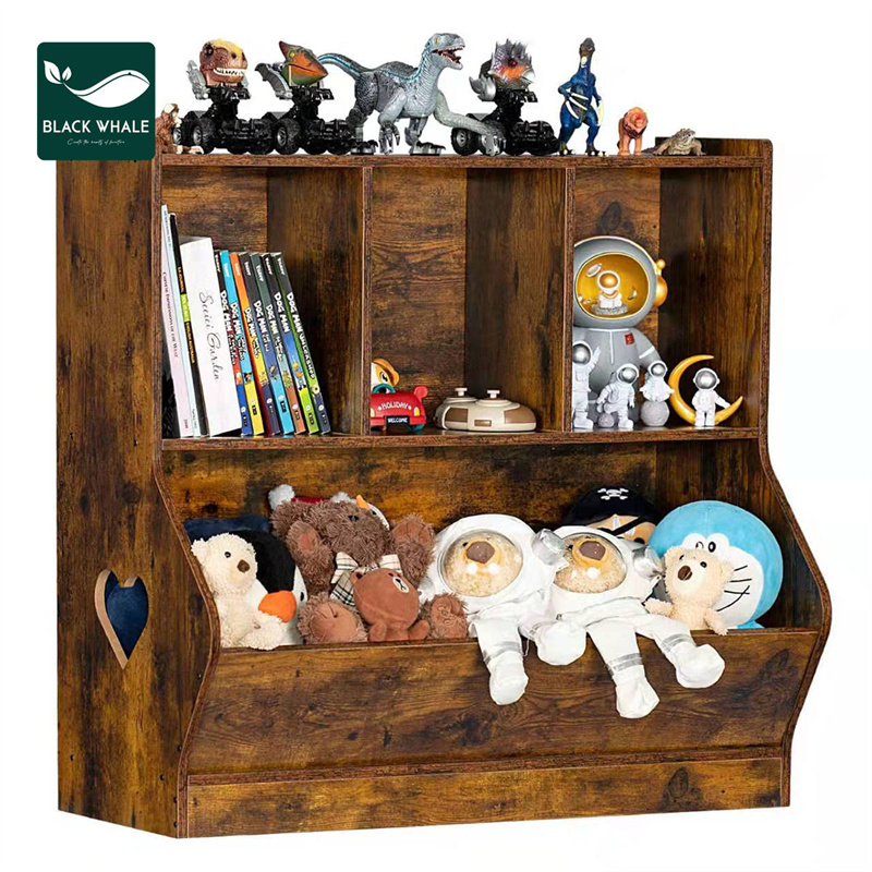 Murongi weChitoyi chevana, Kabhegi reBhuku Diki nesherefu yeBhuku, Mucheche 4 Cubby Toy Storage Cabinet, Sherufu yeToyi Yekutamba, Kamuri yekurara, Imba yekutandarira, Nursery, Chikoro 30.51” H