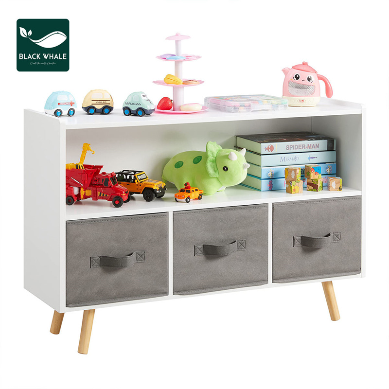 Wooden Children Organizador De Juguetes Para Beb Toy Storage Box Organization Teen Storage Shelf Kids’Furniture Sets Bookcases